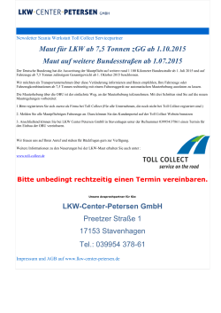 Newsletter Scania A3 - LKW-Center