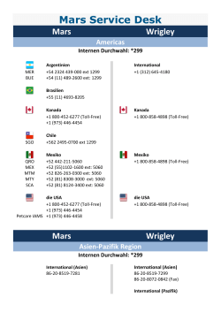 Mars Service Desk