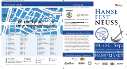 Hansefest Neuss - Neuss Marketing
