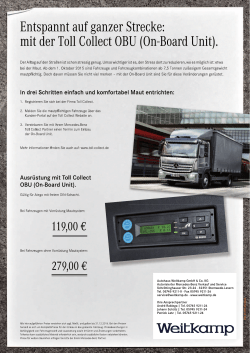 Auf Durchfahrt schalten.