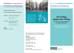 Ein Schlag gegen den Schlag - Ambulantes Neurologisches