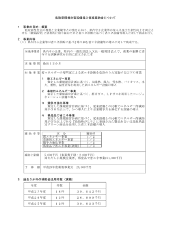 鳥取県環境対策設備導入促進補助金について 1 事業の目的・概要 2