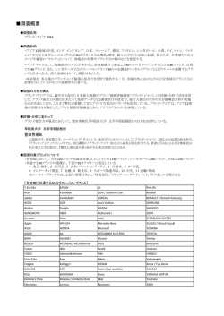 調査概要 - Press