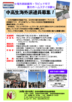 募集チラシ（PDF：3416KB）