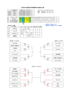 H28.愛川町春季野球大会トーナメント表 - Aikawa Baseball Association
