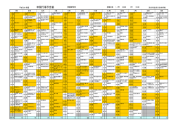 行事予定表 - 渋川北中学校