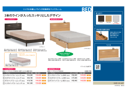 3本のラインが入ったスッキリとしたデザイン