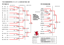 〇平成25年度関東予選第9地区予選 男子結果pdf