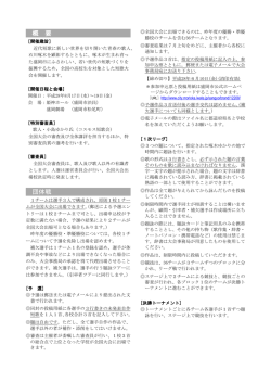 概 要 団体戦