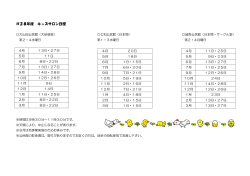 平成28年度キッズサロン日程 [110KB pdfファイル]