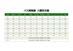 時刻表はこちら