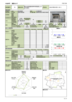 貫井北町高齢者用作業施設(ふすま作業所）（PDF：293KB）
