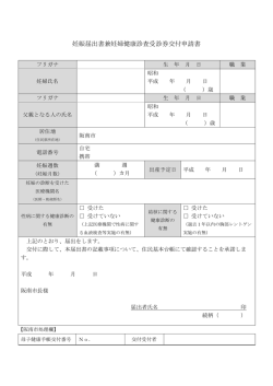妊娠届出書（PDF：141.3KB）