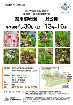 一般公開詳細 - 金沢大学
