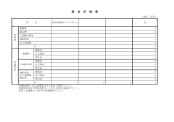 資 金 計 画 書