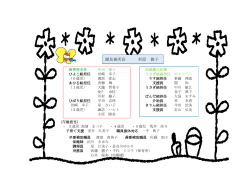 平成28年度新鶴幼稚園保育所職員紹介（PDF:121 KB）