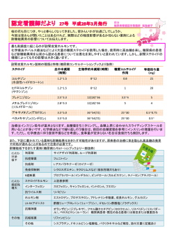 桜の花も目につき、やっと春らしくなってきました。皆さんいかがお過ごし