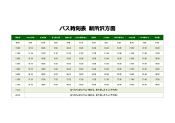 時刻表はこちら