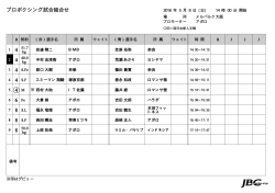 JAPAN BOXING COMMISSION