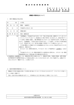 記者発表資料概要（PDF形式 214KB）