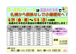 （小樽運河へ）札幌&rarr;小樽 （帰り）小樽&rarr;札幌