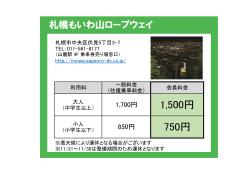 札幌もいわ山 ロープウェイ