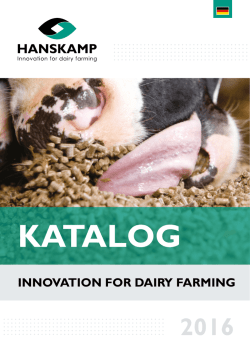 innovation for dairy farming