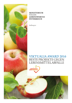 Vitkualia Award 2016 - die besten Projekte (PDF 1,4 MB)
