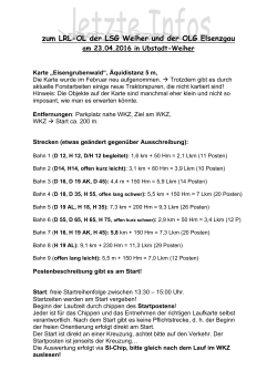 2. LRL Ubstadt-Weiher letzte Infos
