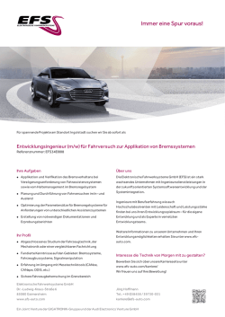 Stellenanzeige als PDF-Dokument herunterladen