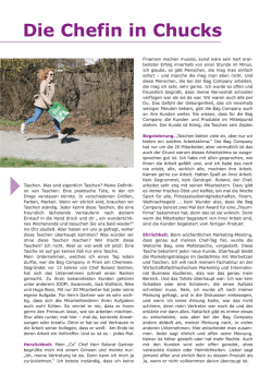 Eindr&uuml;cke in einem Bericht