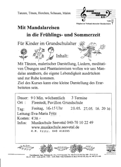 Infos - Musikschule Seevetal