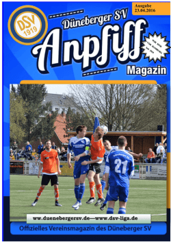 DSV Magazins als PDF