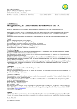 Info - Landesverband der Imker Weser Ems eV