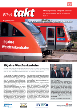 PDF, 1.49MB - Westfrankenbahn