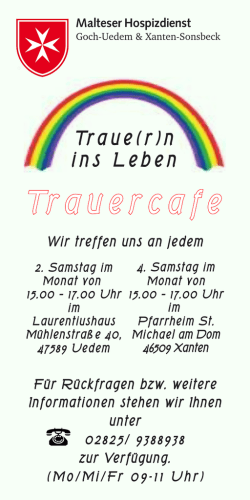 Informationen zum Trauercaf&eacute; - Propsteigemeinde St. Viktor Xanten