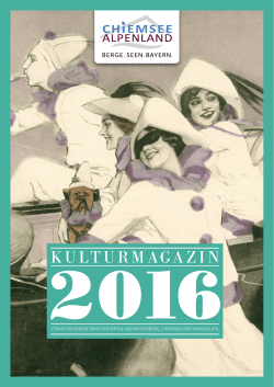 Kulturmagazin 2016