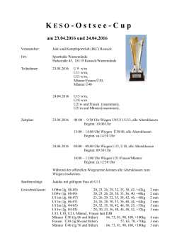 Keso-Ostsee-Cup 2016