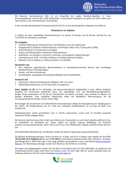 Helpdeskmitarbeiterin / Helpdeskmitarbeiter (1621)