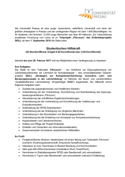Drittmittelprojekt SKILL