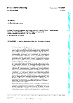 Drucksache 18/8151 - DIP