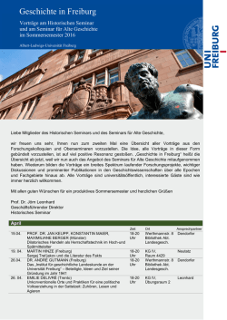 Dokument - Historisches Seminar