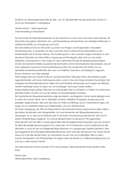 Der Oberbürgermeister der Stadt Ludwigsburg Werner Spec