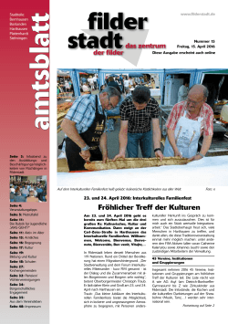 Amtsblatt KW 15, 15. April