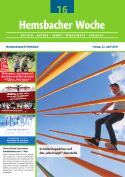 Hemsbacher Woche - Lokalmatador.de