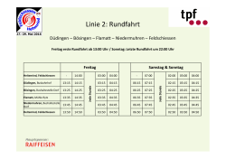 Linie 2 - Feldschiessen