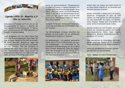 UG Flyer 2016 - Uganda-Hilfe St. Mauritz eV