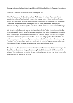 Helmut Pechlaner im Personenkomitee