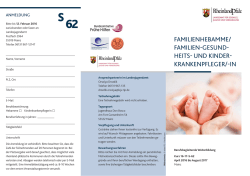 FAMILIENHEBAMME/ FAMILIEN-GESUND- HEITS