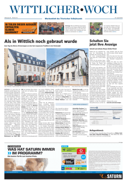 Als in Wittlich noch gebraut wurde